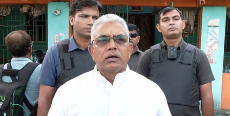 पश्चिम बंगाल में बहुमत के साथ बनेगी भाजपा की सरकार : दिलीप घोष