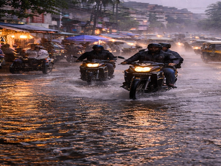 मध्य प्रदेश के कुछ हिस्सों में हुई बारिश, मौसम विभाग ने जारी की चेतावनी