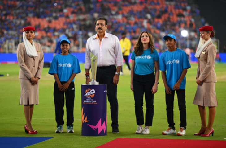 यूनिसेफ के साथ आईसीसी की पहल, भारत-नीदरलैंड मैच से पहले 'ट्रॉफी वॉक'