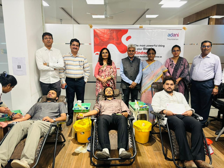 गौतम अदाणी के जन्मदिन पर अदाणी फाउंडेशन ने बनाया रिकॉर्ड, 754 स्थानों से संग्रहित किया 52,306 यूनिट रक्त
