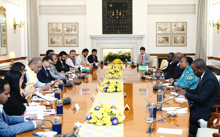 भारत और रवांडा संयुक्त आयोग की बैठक में रक्षा, कृषि, व्यापार और निवेश पर हुई चर्चा