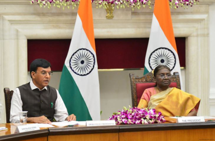 'खेलो इंडिया, खूब खेलो इंडिया', राष्ट्रपति द्रौपदी मुर्मु के सपने को खेल मंत्री डॉ. मनसुख मांडविया ने साझा किया