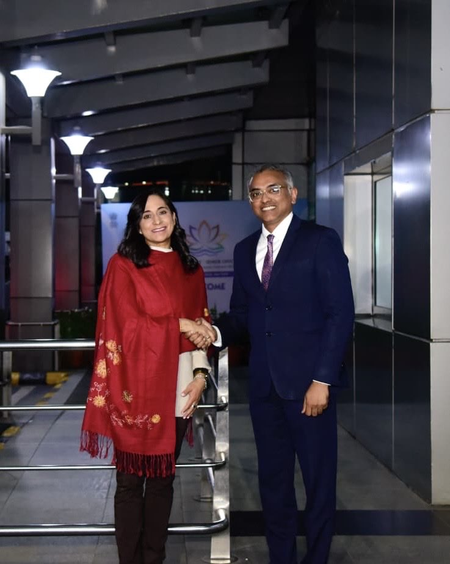कनाडा की विदेश मंत्री अनीता आनंद पहुंचीं भारत, एस. जयशंकर से करेंगी बातचीत