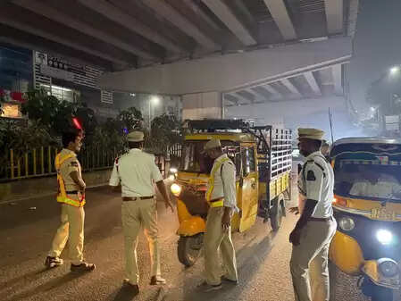 ग्रेटर हैदराबाद में नशे में वाहन चलाने के 2,731 मामले दर्ज