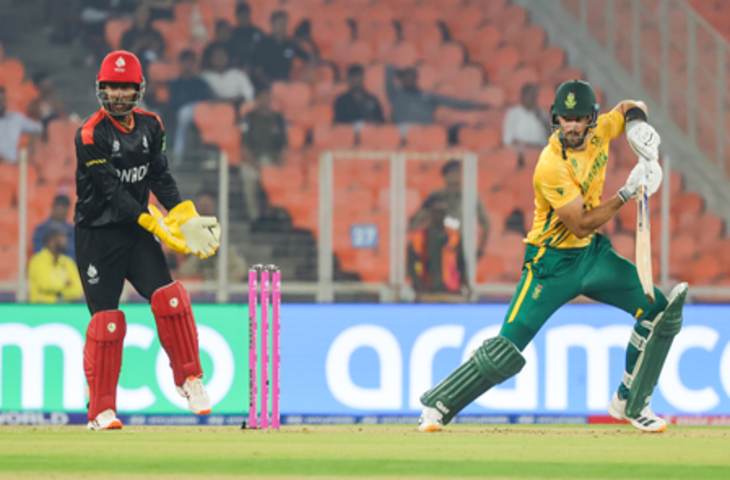 टी20 वर्ल्ड कप: मार्करम का तूफानी अर्धशतक, कनाडा पर जीत के साथ साउथ अफ्रीका का अभियान शुरू