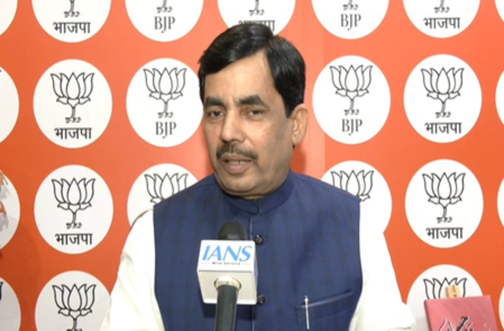 पाकिस्तान हमारा खून बहाए, हम उसे पानी पिलाएं, यह नहीं हो सकता : शाहनवाज हुसैन