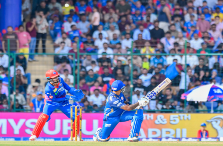 आईपीएल 2026: सूर्यकुमार यादव का अर्धशतक, डीसी के सामने एमआई ने रखा 163 रन का टारगेट