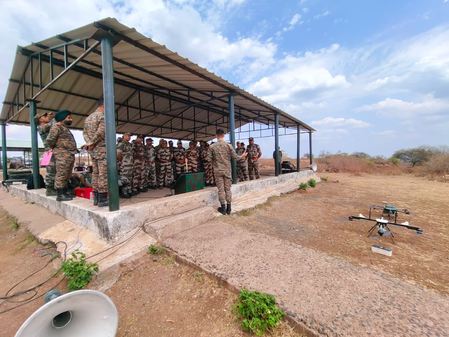 ड्रोन संचालन में पेशेवर दक्षता बढ़ाने को सेना ने सीआईएसएफ कर्मियों को दिया प्रशिक्षण