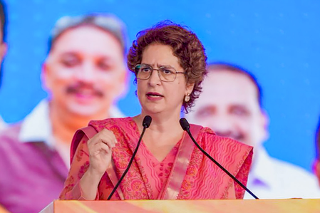 केरल में एक विजन वाली सरकार की जरूरत है: प्रियंका गांधी