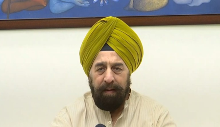 कांग्रेस नेता कन्हैया कुमार के विवादित बयान पर भाजपा नेता आरपी सिंह का पलटवार