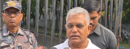 कांग्रेस की राजनीति समाधान नहीं, समस्याएं पैदा करती हैः दिलीप घोष