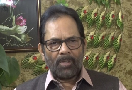 कांग्रेस की बुद्धि नहीं कर कर रही काम, एआई भी नहीं कर सकता मदद: मुख्तार अब्बास नकवी