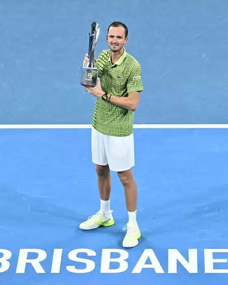 ब्रैंडन नकाशिमा को शिकस्त देकर डेनियल मेदवेदेव ने जीता ब्रिस्बेन इंटरनेशनल खिताब