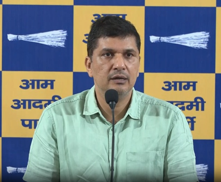 दिल्ली में एमसीडी की लापरवाही से हादसे, सरकार कुछ नहीं कर रही : सौरभ भारद्वाज