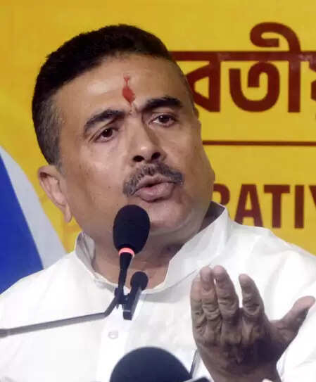 शुभेंदु अधिकारी ने बंगाल पुलिस पर आरएसएस की रैली में 'अनावश्यक रूप से बाधा डालने' का आरोप लगाया