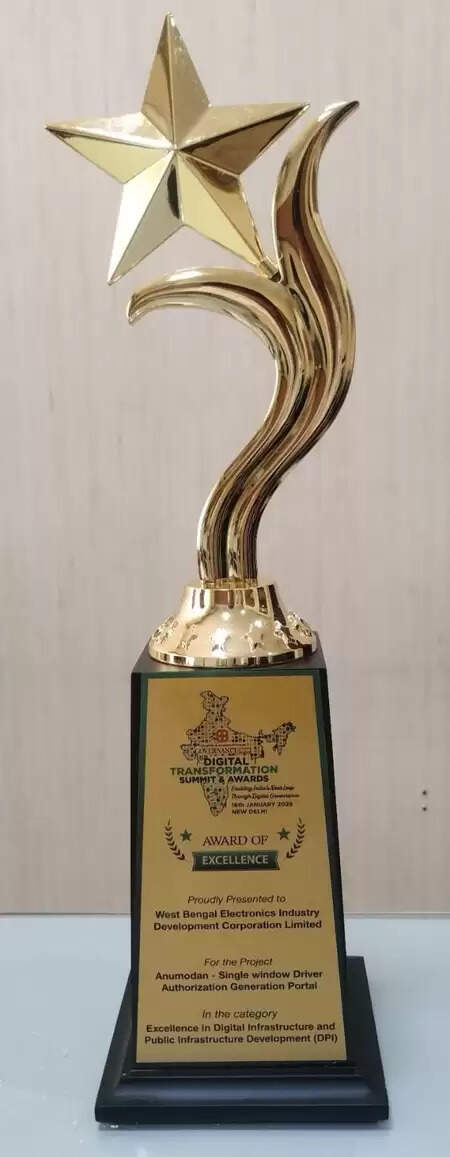 पश्चिम बंगाल: डिजिटल गवर्नेंस के क्षेत्र में मिली बड़ी उपलब्धि, अनुमोदन पोर्टल को मिला पुरस्कार
