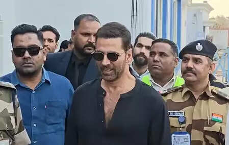 जोधपुर पहुंचे फिल्म स्टार अक्षय कुमार, बोले- 'राजस्थान शानदार जगह, यहां आकर अच्छा लगता है'