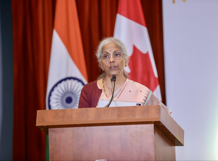 वित्त मंत्री सीतारमण ने कनाडाई निवेशकों को भारत की विकास यात्रा में सक्रिय भागीदारी के लिए आमंत्रित किया