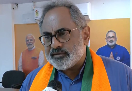 राजीव चंद्रशेखर ने लेफ्ट और कांग्रेस पर बोला हमला, वोट के लिए सबरीमाला मुद्दे के इस्तेमाल का लगाया आरोप