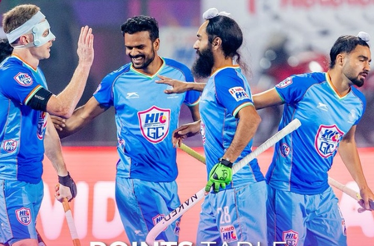 मेंस एचआईएल: केन रसेल की हैट्रिक, जीसी ने तमिलनाडु ड्रैगन्स को 4-2 से हराया