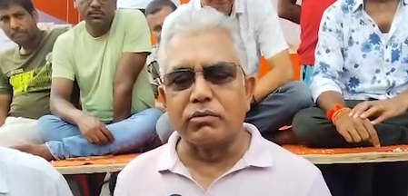 पश्चिम बंगाल: मंत्री दिलीप घोष बोले- 'विपक्ष में रहने का आनंद लें अभिषेक बनर्जी', पूर्व सीएम ममता पर भी कसा तंज