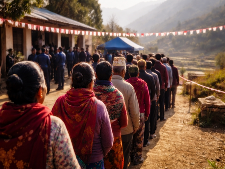 जेन-जी विद्रोह के बाद नेपाल में संसदीय चुनाव, मतदाताओं से निर्भय होकर मतदान करने की अपील
