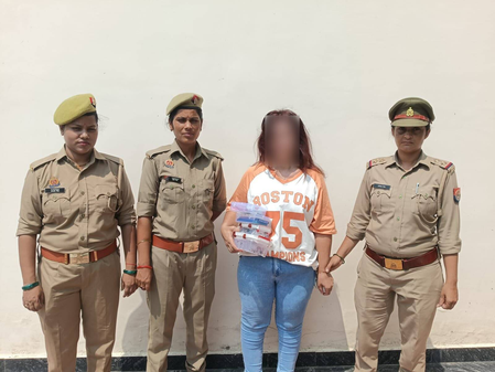 लखनऊ पुलिस की कार्रवाई, अवैध रूप से रह रही उज्बेकिस्तानी नागरिक गिरफ्तार