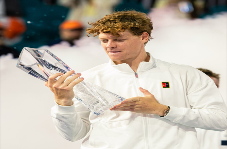 जैनिक सिनर ने जीता मियामी ओपन का खिताब, फाइनल में जिरी लेहेका को हराया