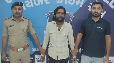 गुजरात: निवेश के नाम पर 1.52 करोड़ रुपए की ठगी में मास्टरमाइंड रियाज गिरफ्तार