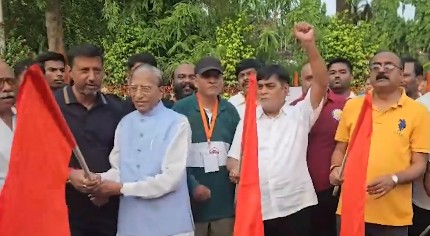 'राष्ट्रीय खेल दिवस' पर पटना में 'फिट इंडिया' के तहत दौड़ का आयोजन, पूर्व राज्यपाल गंगा प्रसाद और मंत्री रामकृपाल यादव रहे उपस्थित