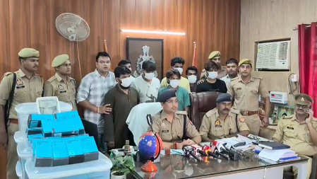 कंपनी से मोबाइल चोरी कर बेचने वाले गिरोह का पर्दाफाश, छह गिरफ्तार; 154 मोबाइल बरामद