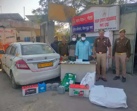 पुलिस ने अंतर्राज्यीय चोरी गिरोह का किया भंडाफोड़, दो शातिर चोर गिरफ्तार, 10 लाख का माल बरामद