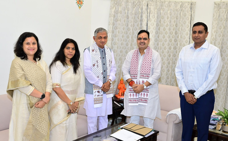 गुजरात के मंत्री ने राजस्थान के मुख्यमंत्री और उपमुख्यमंत्री को 'वाइब्रेंट समिट 2027' के लिए आमंत्रित किया