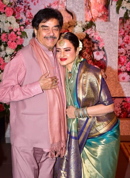 रेखा के जन्मदिन पर इंडस्ट्री ने लुटाया प्यार, शत्रुघ्न सिन्हा ने कहा-खूबसूरती और स्टाइल की मिसाल