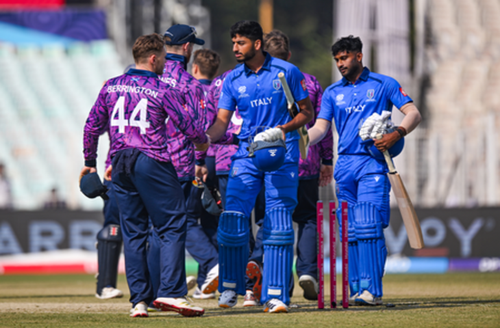 टी20 विश्व कप: स्कॉटलैंड-इटली मैच में बने ये तीन रिकॉर्ड