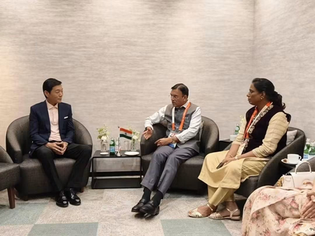 एशियाई खेलों के इतर भारत-भूटान के बीच खेल सहयोग मजबूत करने पर चर्चा