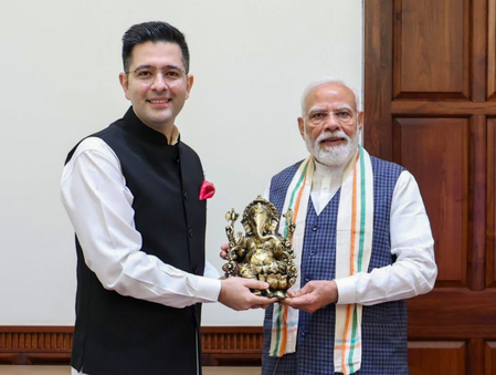 रिजिजू बोले- 'पीएम मोदी के नेतृत्व में 'विकसित भारत' की ओर बढ़ रहा देश', राघव चड्ढा ने भी दी जन्मदिन की शुभकामनाएं