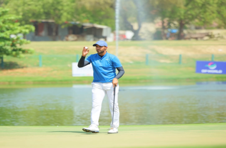 पीजीटीआई टूर: अक्षय शर्मा और ध्रुव श्योराण ने प्लेयर्स चैंपियनशिप में साझा की बढ़त