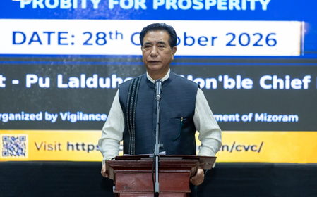 मिजोरम केवल बातों से नहीं, व्यवस्थागत सुधारों के जरिए भ्रष्टाचार से लड़ रहा : सीएम लालदुहोमा