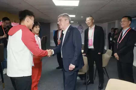 आईओसी आजीवन मानद अध्यक्ष बाख ने चीनी राष्ट्रीय खेलों की सराहना की