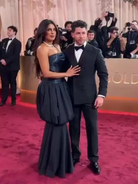 प्रियंका चोपड़ा और निक जोनास ने गोल्डन ग्लोब्स 2026 पर बिखेरा ग्लैमर, स्टाइलिश अंदाज से जीता दिल