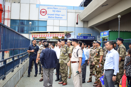 सीआईएसएफ ने आरआरटीएस 'नमो भारत' कॉरिडोर की संभाली सुरक्षा