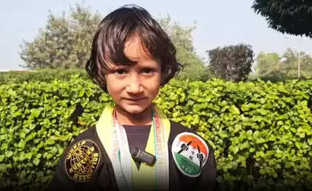 6 वर्षीय जोया खान ने 'नानचाकू चैंपियनशिप' में जीता गोल्ड, नेशनल टूर्नामेंट के लिए हुआ सेलेक्शन