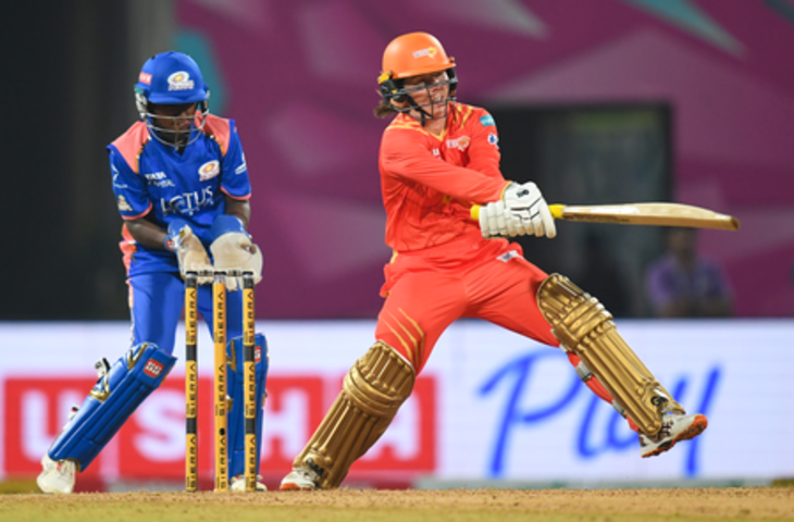 डब्ल्यूपीएल: जॉर्जिया-भारती की तूफानी पारी, गुजरात जायंट्स ने मुंबई इंडियंस को दिया 193 रन का लक्ष्य