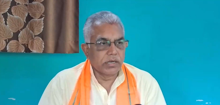 दिलीप घोष ने कहा- 'आरजी कर केस में संलिप्त सभी लोगों को मिले सजा', हुमायूं कबीर के कथित स्टिंग वीडियो पर भी तीखी प्रतिक्रिया