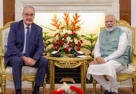 पीएम मोदी और स्विस राष्ट्रपति के बीच मिलिट्री एक्सचेंज से लेकर परमाणु ऊर्जा में सहयोग बढ़ाने पर हुई बात: एमईए