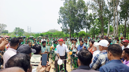 रांची में 693 विद्यार्थियों को मिली निःशुल्क साइकिल, मंत्री बोले- हर बच्चे तक गुणवत्तापूर्ण शिक्षा पहुंचाना लक्ष्य