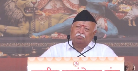 संघ के वार्षिक विजयादशमी कार्यक्रम में मोहन भागवत ने कैप्टन स्मित मच्छार का किया जिक्र, बोले- यही है हिंदू स्वभाव