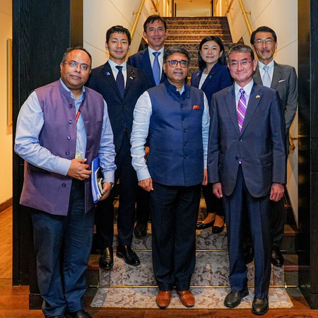 भारत-जापान संबंधों को और गति देने पर जोर, विदेश सचिव ने जापानी सांसदों से की बातचीत