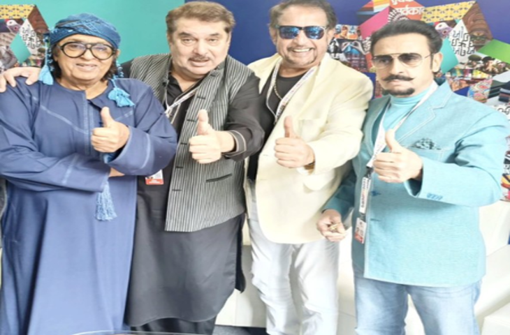 बॉलीवुड के 'बैड बॉयज' का रियूनियन, रजा मुराद ने शेयर की रंजीत, किरण कुमार और गुलशन ग्रोवर संग फोटो